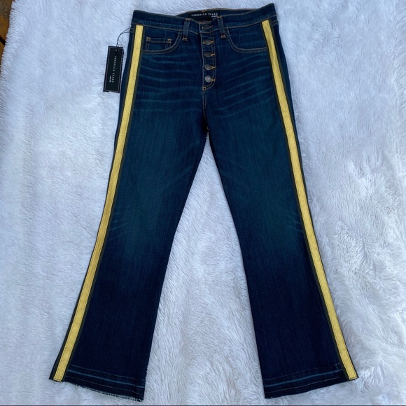 NWT Veronica Beard Carolyn Baby Boot Jeans - Picture 4 of 8